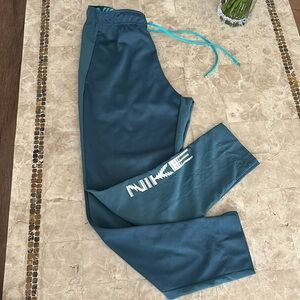 NWT Nike Dri-Fit Athletic Jogger Track Pants Color Teal Men’s Size M‎